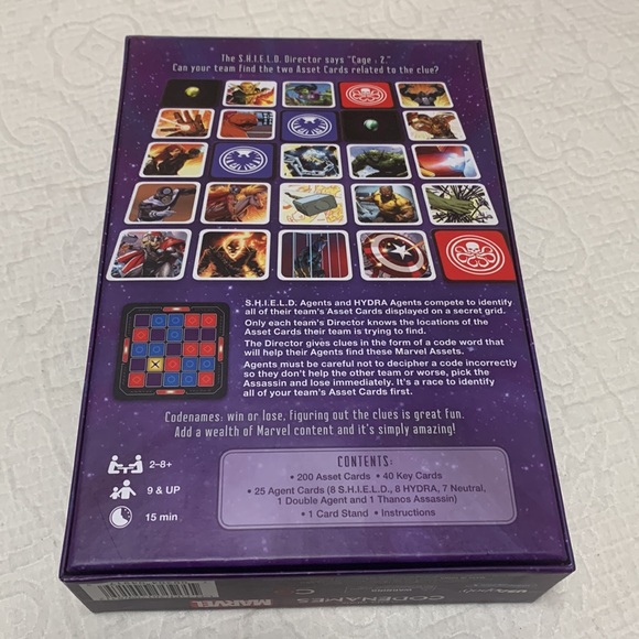 Codenames Marvel Game by USAopoly - Picture 7 of 13